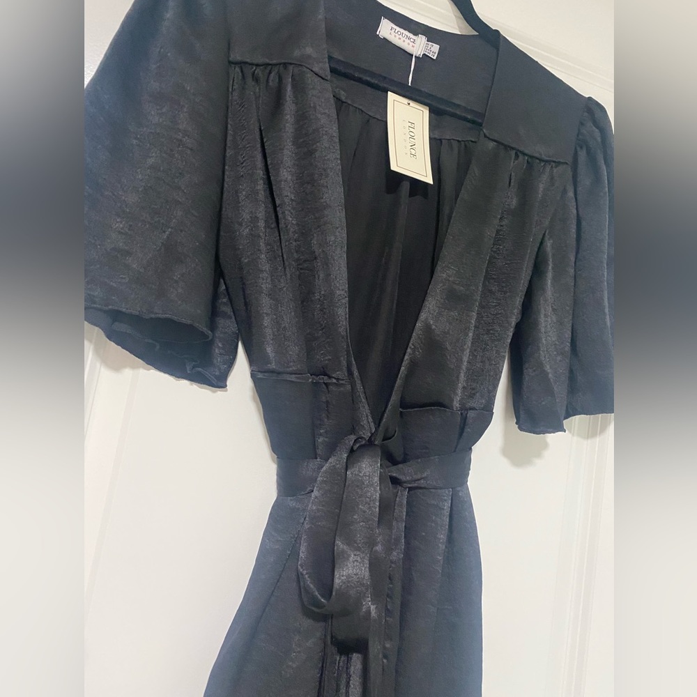 ASOS Maternity Black Midi Dress